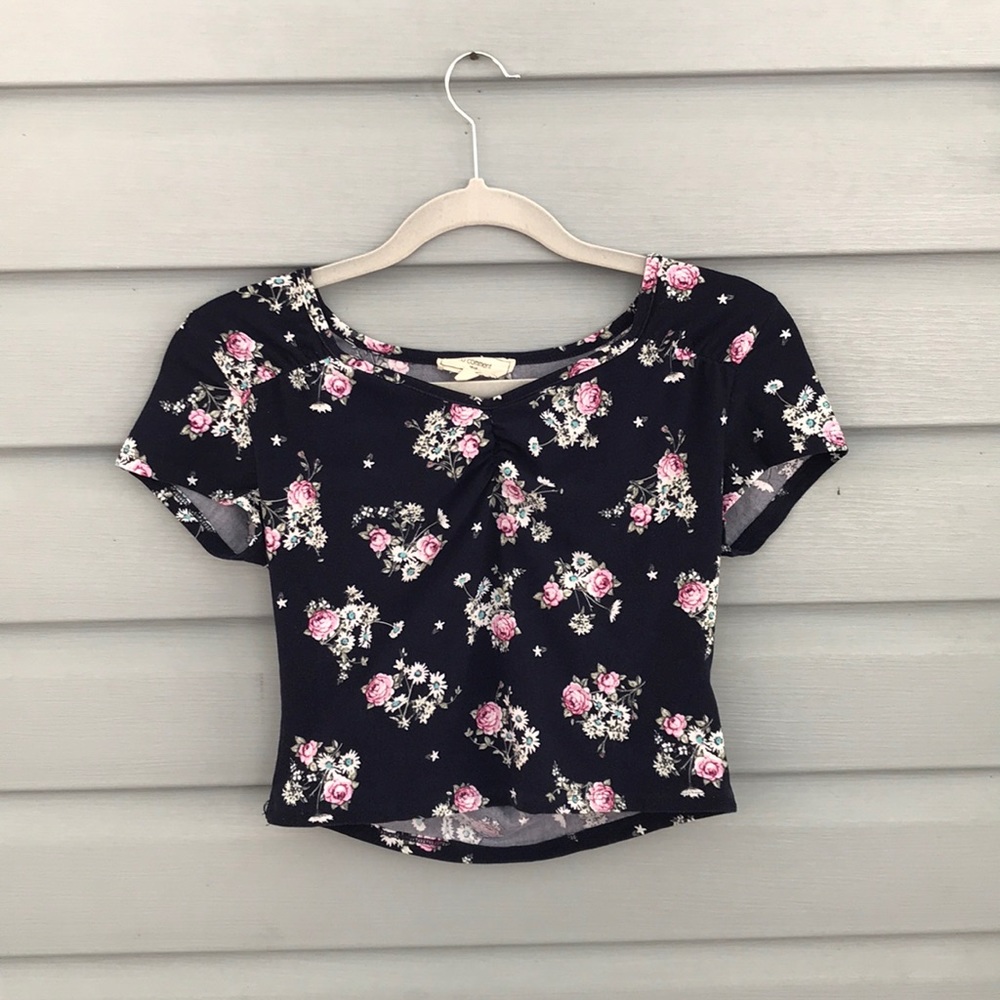 Floral Crop Top